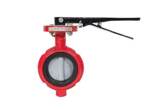 4” Butterfly Valve with Nickel Plated Disc