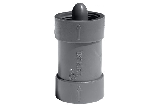 Plastic Check Valve for DC Water Pumps