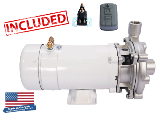 Moro USA DC - Stainless Steel Washdown Pump