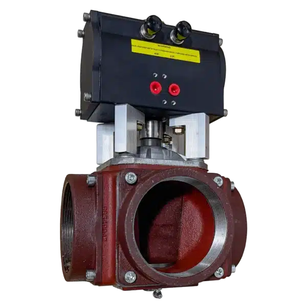 4-Way Valve with Air Actuator