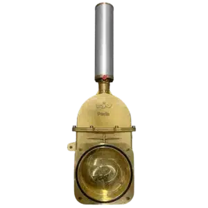 Brass Piston Valve Kit with Air Actuator-4 Bolt Flange